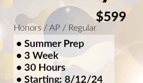 Chemistry Summer Course